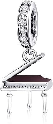 Meetccy I Love Music Guitar Charms Authentic Single Sterling 925 Silver Pearl For Women Broken Booklets jewelry.. DIAYTAR NIGERIA brings the marketplace to your home with budget-friendly prices and nationwide delivery.