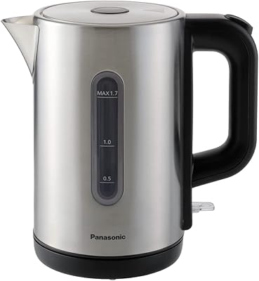 Panasonic kettle with a capacity of 1.7 liter with a cylindrical body (NC-K301) \ "Guarantee of the manufacturer of at least one year \".. DIAYTAR NIGERIA brings the nation's largest product catalog to your doorstep at prices you'll appreciate.