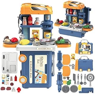 Mebegin Kitchen game set, Simulation kitchen game set, set of kitchen toys for toddlers, interior games, portable travel toy, Early educational toys 36 pieces.. DIAYTAR NIGERIA combines affordability with convenience, delivering your purchases within 5-8 days.