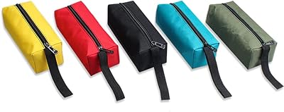 Maizon set of 5 tool bags, waterproof oxford fabric storage bag with zipper, versatile tools, screws, drilling screws, metal repair parts organizer, UH04.. Shop confidently with DIAYTAR NIGERIA, offering affordable prices and reliable delivery within a week.