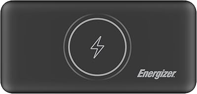 Energizer 10,000 mAh fast-charge wireless power bank, triple outputs-wireless, USB smart type 18 W, USB-C power outlet, double inputs-USB-C and micro USB, Black.. Shop across boundaries at DIAYTAR NIGERIA and enjoy budget-friendly nationwide delivery within the week.