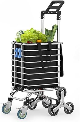 Caddy of foldable baby shopping, light and portable staircase bag with 8 wheels and waterproof canvas bag.. Shop from anywhere in Nigeria and receive your DIAYTAR purchases at affordable prices within a week.