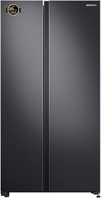 Fréfrigerator side by side Samsung 680 liters with Digital Inverter technology, fine black color - RS62R5001B4.. Discover the convenience of DIAYTAR NIGERIA's vast e-commerce platform with delivery in just 5-8 days.