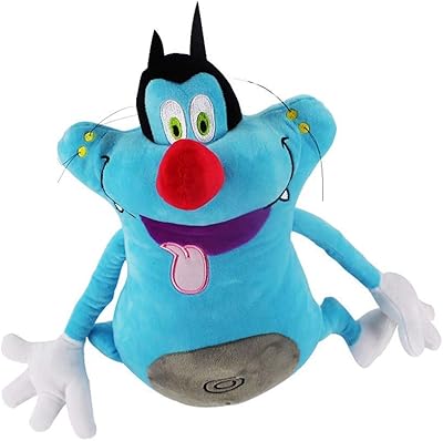 Oggy plush the French cat and cockroaches size 35 cm xfshkjs.. DIAYTAR NIGERIA: Creating access to affordable products for every Nigerian with our swift delivery service.