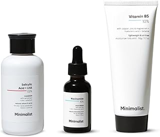 Minimalist routine for oily skin care for women and men, set of 3, white.. DIAYTAR NIGERIA delivers on every promise with our affordable prices and nationwide delivery service.