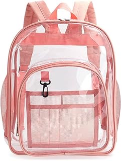 Margoun transparent backpack with large capacity in PVC plastic, waterproof, robust, transparent, school backpack with adjustable straps.. DIAYTAR NIGERIA delivers value, variety, and convenience with our nationwide 5-8 day shipping.