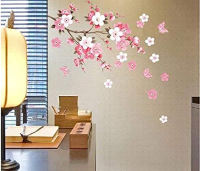 Artistic sticker for wall decoration of the house, removable, in the shape of butterfly flowers, easy to install manually, yhf-0110-s.. Shop from thousands of products at DIAYTAR NIGERIA and enjoy budget-friendly nationwide delivery.