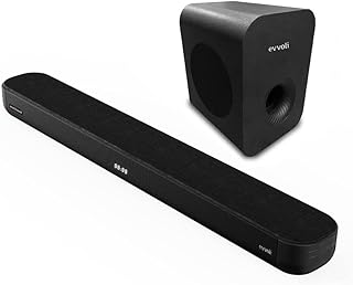 Evoli speaker 2.1 Channels with wireless bass box, Bluetooth and 320 Watts Black LED Evaud-SB321B.. Discover the joy of online shopping with DIAYTAR NIGERIA's budget-friendly prices and reliable shipping.
