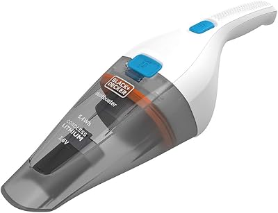 Black hand vacuum cleaner+NVC115JL Gray white Decker.. Experience shopping freedom with DIAYTAR NIGERIA's vast selection and 5-8 day nationwide delivery service.