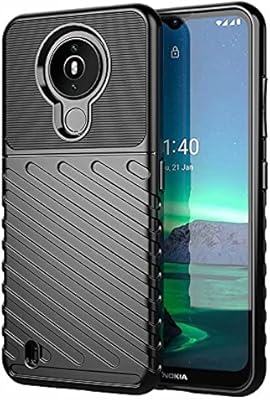 Robust TPU non non -slip shell for Nokia 1.4 【Gift: Film.. Shop the smart way with DIAYTAR NIGERIA's extensive selection and budget-friendly nationwide delivery.