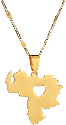 Hand pendant necklace of Venezuela in stainless steel color chain.. Experience hassle-free shopping with DIAYTAR NIGERIA's user-friendly platform and prompt delivery service.
