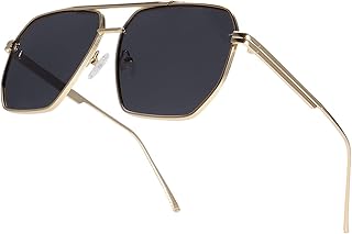 Retro dolger rectangular sunglasses for women, vintage shades from the 90s, thick unisex square frame, UV, black, S protection.. Experience retail convenience with DIAYTAR NIGERIA's comprehensive platform and 5-8 day nationwide shipping.