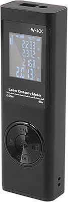 Digital laser remote meter of 130 feet with electronic level, LCD backlight and Pythagoras mode, surface and volume, rechargeable laser measurement tool.. Your everyday shopping companion, DIAYTAR NIGERIA offers unbeatable value with nationwide delivery.