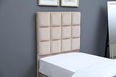 Pan Emirates Hon Furniture Simple Bed Olga, Size 120 × 200, Beige.. Join thousands of satisfied shoppers on DIAYTAR Nigeria.