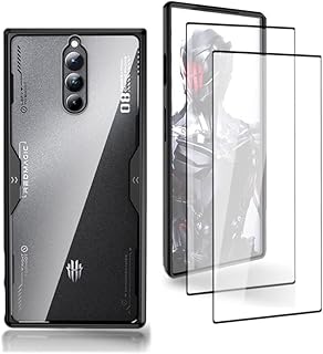 Growtray zte nubia red magic 8 pro transparent soft tpu anti-scratch transparent protective cover (noir).. DIAYTAR NIGERIA: Where every search leads to affordable products delivered promptly across Nigeria.