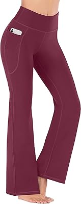 Bootcut yoga pants for women - gentle man leggings high -waisted cut for women for jazz gym training with long legs with long legs.. DIAYTAR NIGERIA makes online shopping accessible to all with budget-friendly prices and reliable delivery.