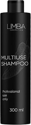 The Limba Cosmetics Professional Shampoo ensures smooth cleaning before hair restoration treatments, suitable for all hair types, even weakened and damaged, 300 ml.. Experience budget-friendly shopping at DIAYTAR NIGERIA, Nigeria's premier online marketplace with quick delivery.