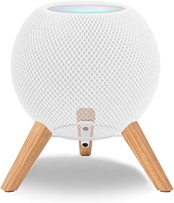 Palulu tripod support | Mini Apple Homepod support, white oak, SF-TP-W.. Shop with confidence at DIAYTAR NIGERIA, enjoying competitive prices and delivery within 8 days.