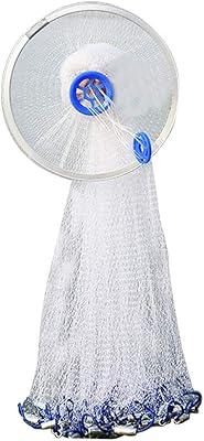 2.4 m portable fishing net, portable fishing net for shrimp cage, fish, shrimp, shield, crayfish, white or blue random color.. Great finds. Great prices. Fast shipping. That’s DIAYTAR Nigeria.