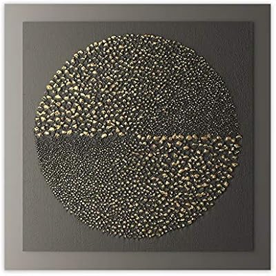 Rume - Modern abstract wall canvas, golden poster for decoration of the house living room.. Shop smarter with DIAYTAR NIGERIA's comprehensive catalog and budget-friendly 5-8 day delivery.