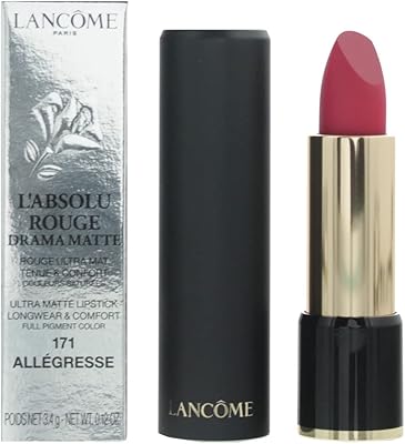 Lancôme the Absolute Red Drama Matte Rouge Lips 171 Allegris, 3.4G.. Nigeria's favorite online shopping platform, DIAYTAR offers unbeatable prices and delivery within a week.