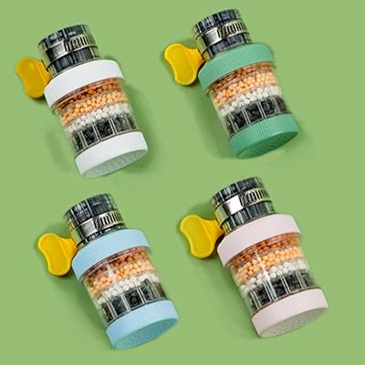 DEONG 4 -room tap filter, 6 -layer active carbon filter for kitchen tap, hard water softener for elimination of chlorine, fluoride and heavy metals (10 filter elements).. Shop everything from A to Z on DIAYTAR Nigeria — delivered nationwide.