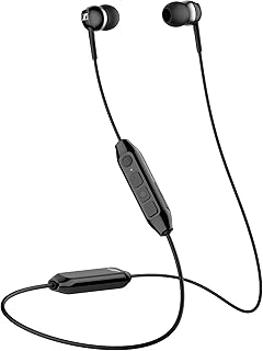 Sennheiser CX -350BT wireless helmet with neck - black.. DIAYTAR NIGERIA: Where countless products meet affordable prices and reliable nationwide shipping.