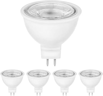 Melfytm 6W LED spot - Warm white bulb 3000K, 480 lumens, for house, office, school, etc. (pack of 5).. Nigeria's most diverse e-commerce platform delivers quality and affordability to your doorstep in 5-8 days.