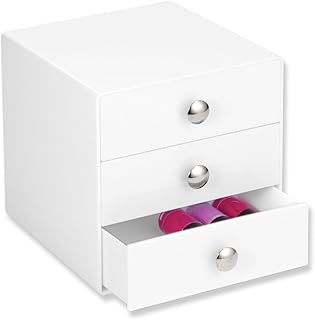 Cosmetic storage organizer with 3 Idesign drawers.. Experience the joy of discovery with DIAYTAR NIGERIA's vast catalog and nationwide affordable delivery.