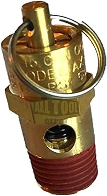 New 1/4 \ "NPT 175 PSI 67 SCFM Safety Pressure Safety Pressure Safety Prolifeasion, Pop off tank.. DIAYTAR NIGERIA puts thousands of products at your fingertips with affordable prices and delivery within a week.