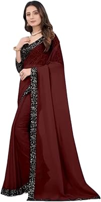 Sari georgette for women with unwanted blouse | Traditional dress for women for wedding.. DIAYTAR NIGERIA makes quality accessible to all with our affordable prices and quick delivery service.