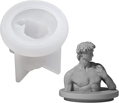 3D silicone mold for DIY sculpture, concrete image sculpture mold for candle jar, cement cover, home decoration tools.. Shop smarter, not harder with DIAYTAR NIGERIA - thousands of products at your fingertips with affordable delivery.