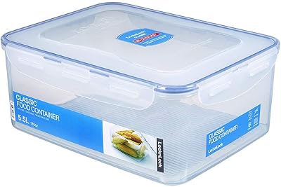 Rectangular hermetic food conservation container Lock & lock with drainer, 185.98 oz/23.25 cups, HPL836.. Your one-click solution to affordable shopping, DIAYTAR NIGERIA delivers quality products nationwide.
