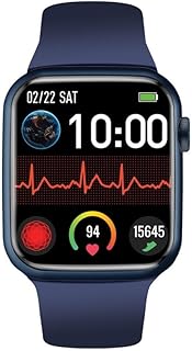 Intelligent Fitness Watch PROMATE, 30 Sports Mode, Bluetooth Fitness Watch with 1.9-inch TFT screen, 100 watch dials, autonomy of 10 to 15 days and IP67 water resistance for Apple and Samsung Watch-B19, Blue, Modern.. Get your essentials without leaving home — thanks to DIAYTAR Nigeria.