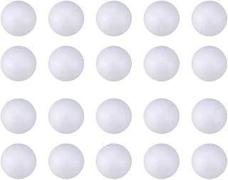 Helvety 50pcs Artisanal balls in polystyrene foam balls Polystyrene balls for DIY crafts decoration Wedding party accessories 2 cm floral arrangement.. DIAYTAR NIGERIA: Where every purchase is affordable and delivery is always within a week.