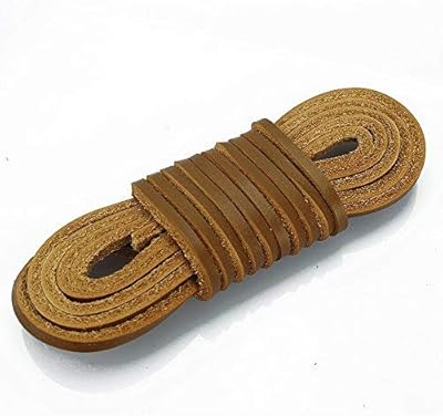 Lollibeads flat -braided flat cord in real leather (TM), flat_light_brown_3mm_72.. DIAYTAR NIGERIA: Your gateway to affordable products delivered reliably across Nigeria.