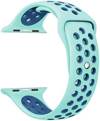Porodo Nike watch strap for Apple Watch, compatible with Apple Watch Series 1/2/3/5/6/7/8/SE (38/40/41 mm, light blue).. Shop smarter with DIAYTAR Nigeria — affordable prices and a wide product range delivered in just 5 to 8 days.