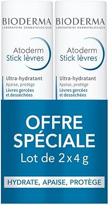 Bioderma Atoderm Stick Ultra-hydrating lips Lot of 2 x 4g.. Nigeria's favorite online shopping platform, DIAYTAR offers unbeatable prices and delivery within a week.
