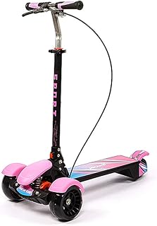 Foldable three -wheeled scooter adjustable in height for children of 3.. DIAYTAR NIGERIA: Where affordability meets reliability with thousands of products delivered promptly.
