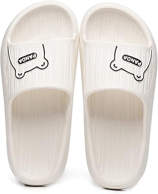 Frequent bear shower slippers, house slippers, summer summer sandals, simple bathroom slippers with soft background, women's bathroom slippers (color: white, size: 38/39).. DIAYTAR NIGERIA provides endless shopping possibilities with affordable prices and prompt delivery service.