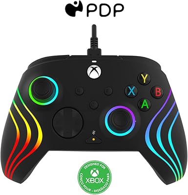 Manette pdp afterglow xbx wave wired noir pour xbox series x|s, xbox one, sous licence officielle.. Unlock endless possibilities with DIAYTAR NIGERIA's affordable marketplace and reliable delivery service.