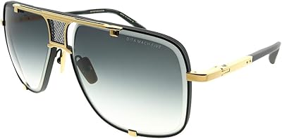 Dita sunglasses, black frame 2087a, matt black-yellow gold, 64-14-127.. Your everyday shopping destination, DIAYTAR NIGERIA offers unbeatable value with quick delivery times.