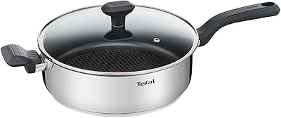 Tefal Comfort Max Freshing stove and stainless steel cover, size 26 cm, silver.. DIAYTAR NIGERIA: Empowering Nigerians with access to affordable products delivered within 8 days.