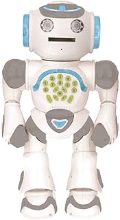 Power Man Max Robot Toy Speaking Walker with programmable remote control.. Experience the DIAYTAR difference with our vast product selection and delivery within 5-8 days.