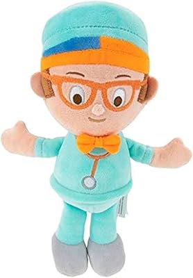 Small Blippi Dr. plush, 3 years and over, multicolored, BLP0122.. Shop without boundaries at DIAYTAR NIGERIA, offering affordable products with convenient delivery times.