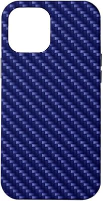 Coblo Modern Carbon Fiber Cover for iPhone 12 | Pro | Max | (6.1/6.7) inch anti-shock hull, anti-scratch and finger anti-traces (iPhone 12 and pro (6.1) inch, dark blue).. Experience the convenience of online shopping with DIAYTAR NIGERIA's reliable 5-8 day delivery service.