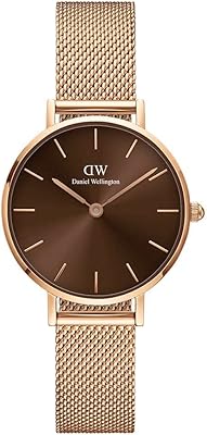 Small uniton watch with pink gold knitting bracelet and pink gold dial, pink gold.. DIAYTAR NIGERIA: Where every Nigerian finds what they need at prices they can afford, delivered promptly.