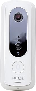 UKPLUS IP53 Small Small Sonnette Wireless 1080p Water resistant and dust with camera.. Experience the convenience of one-stop shopping with DIAYTAR NIGERIA's diverse and affordable marketplace.