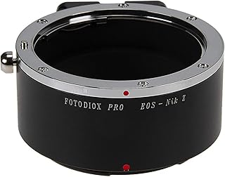 Photo two-EOS-NIKZ-PRO lens frame adapter compatible with Canon EOS EF and EF-S lenses for Nikon cameras with Z mount.. Your complete e-commerce destination, DIAYTAR NIGERIA combines variety with budget-friendly nationwide shipping.