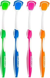 Orabrush tongue cleaner 4 brushes.. DIAYTAR NIGERIA: Your affordable gateway to thousands of products delivered promptly nationwide.